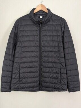 Old Navy | Women's XL | Black Synthetic Puffer Coat
